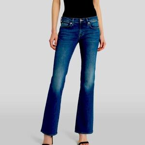 EUC Y2K 7 For All Mankind Low Rise Lexie Bootcut Petite Tailorless 28